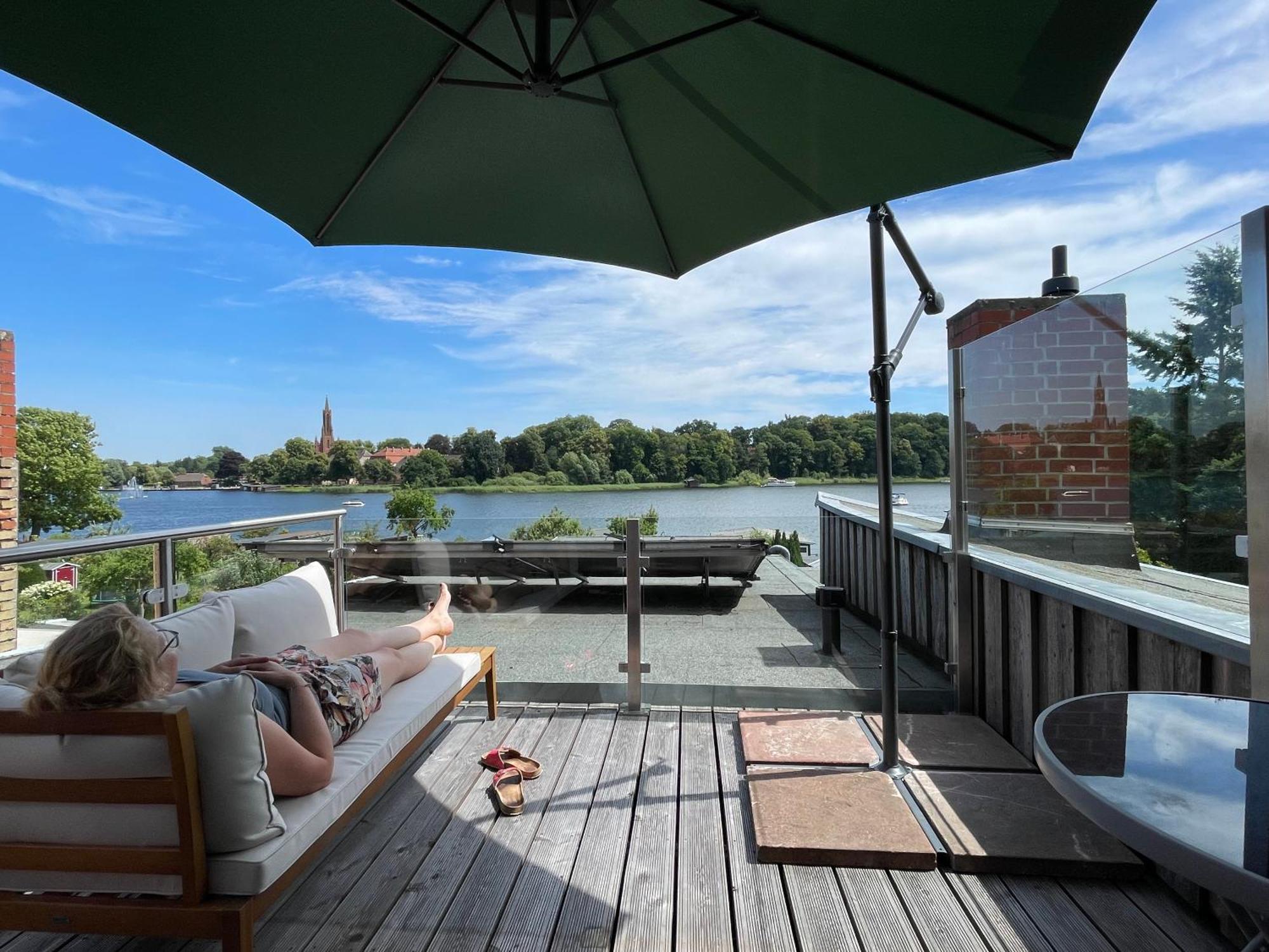 Ferienhaus Seekutter Mit Eigenem Seezugang 马尔乔 外观 照片